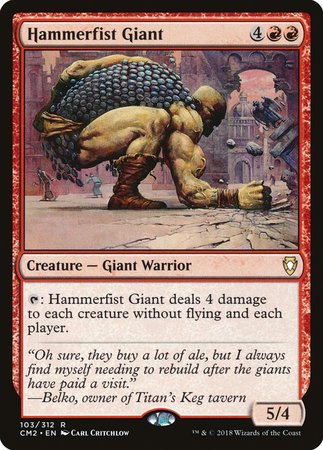 Hammerfist Giant [Commander Anthology Volume II]