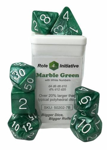 R4I - Dice - Marble Green (7)