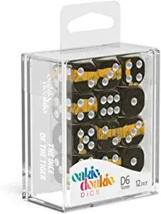 Oakie Doakie Dice - Enclave- Amber (D6)