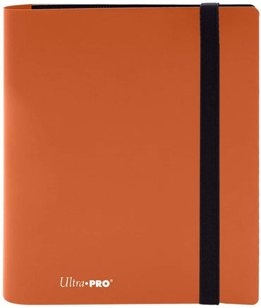 Ultra-Pro - Pro Eclipse 4 Pocket Binder - Pumpkin Orange