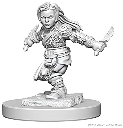 D&D - Minis - Nolzur's Marvelous Miniatures - Gnome Female Rogue