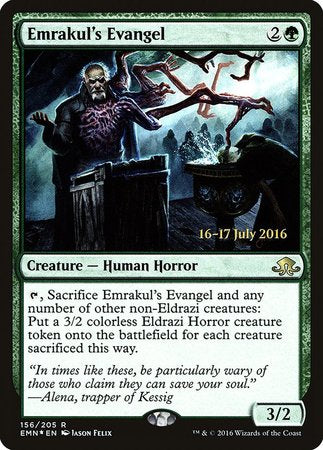 Emrakul's Evangel [Eldritch Moon Promos]