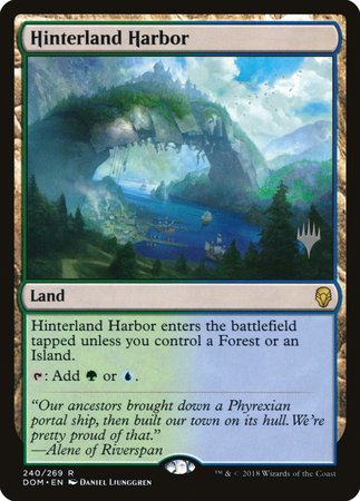 Hinterland Harbor [Dominaria Promos]