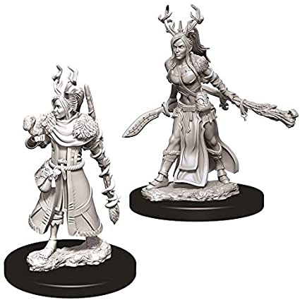 D&D - Minis - Nolzur's Marvelous Miniatures - Satyr Druid