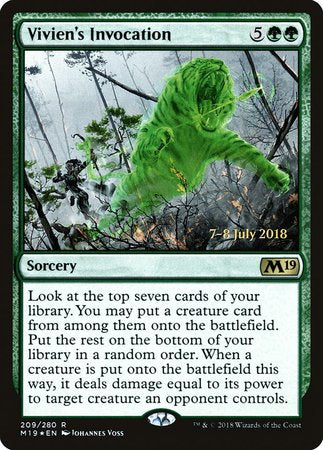 Vivien's Invocation [Core Set 2019 Promos]