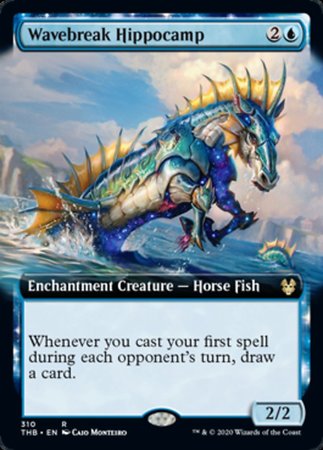 Wavebreak Hippocamp (Extended Art) [Theros Beyond Death]