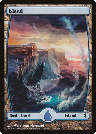 Island (236) - Full Art [Zendikar]