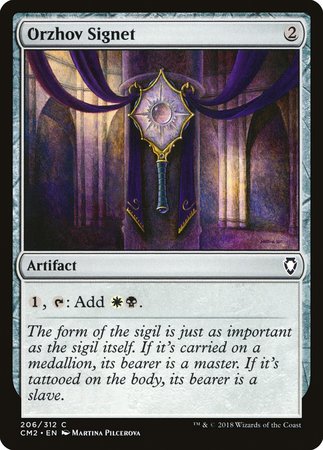 Orzhov Signet [Commander Anthology Volume II]