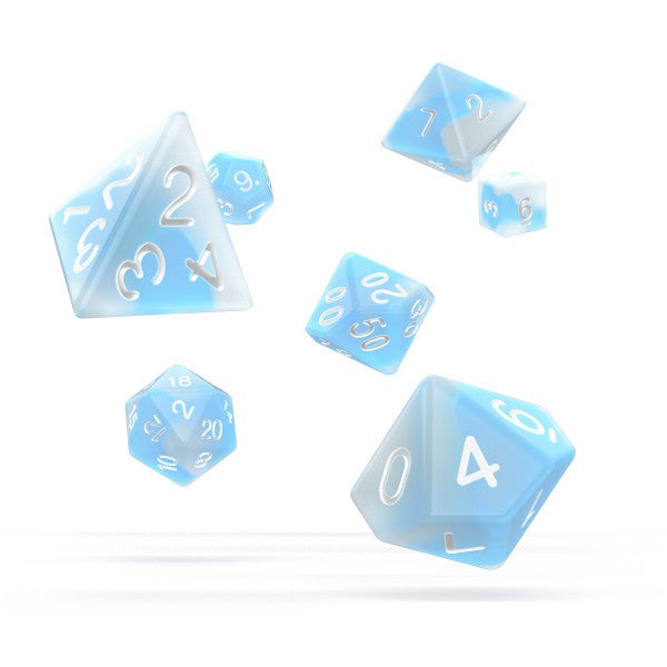 Oakie Doakie Dice - Glow in the Dark Arctic