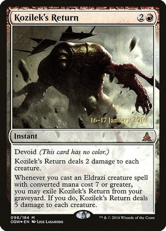 Kozilek's Return [Oath of the Gatewatch Promos]