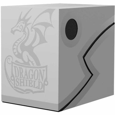 Dragon Shield - Double Shell - Ashen White