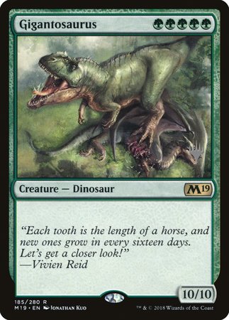 Gigantosaurus [Core Set 2019 Promos]