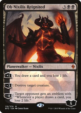 Ob Nixilis Reignited [Battle for Zendikar Promos]