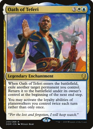 Oath of Teferi [Dominaria]