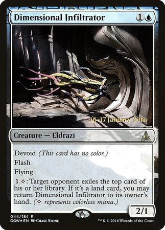 Dimensional Infiltrator [Oath of the Gatewatch Promos]