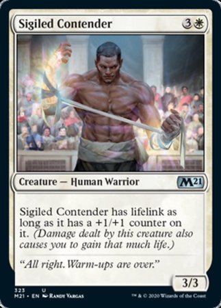 Sigiled Contender [Core Set 2021]