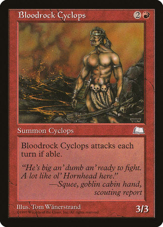 Bloodrock Cyclops [Weatherlight]