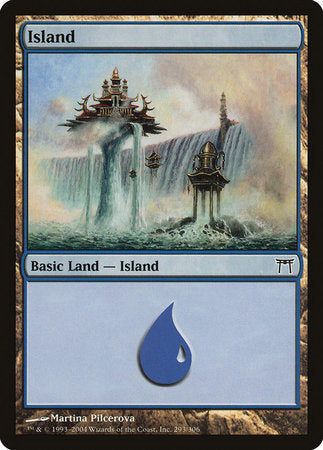 Island (293) [Champions of Kamigawa]