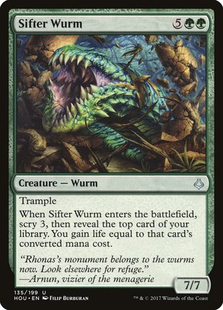 Sifter Wurm [Hour of Devastation]