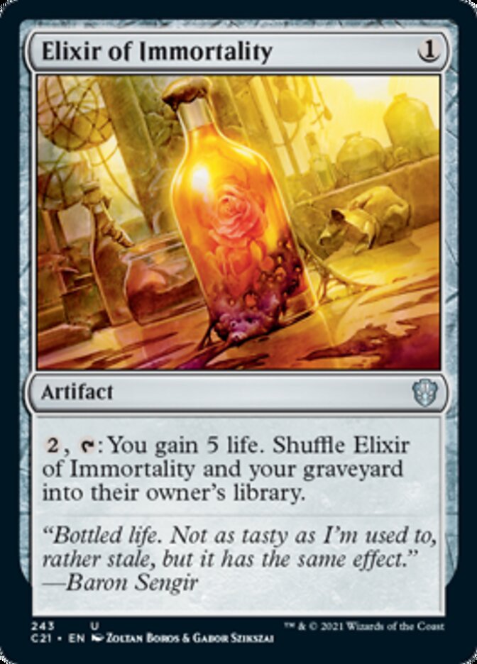 Elixir of Immortality [Commander 2021]