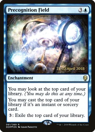 Precognition Field [Dominaria Promos]