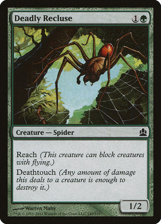 Deadly Recluse [Commander 2011]