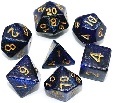 MDG - Particle Dice - Blue/Black