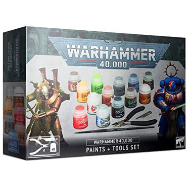 Warhammer 40K - Paints & Tool Set