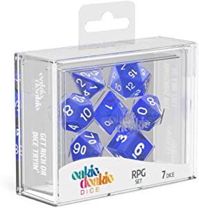 Oakie Doakie - Dice - Translucent Blue (RPG)