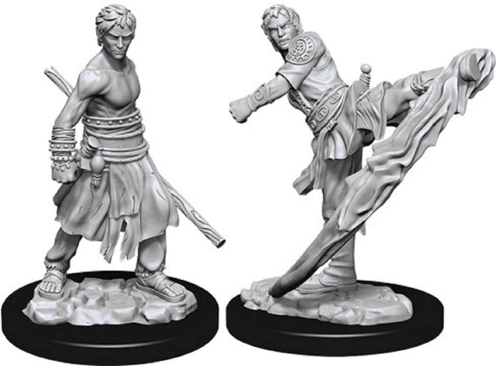 D&D - Minis - Nolzur's Marvelous Miniatures - Half Elf Monk