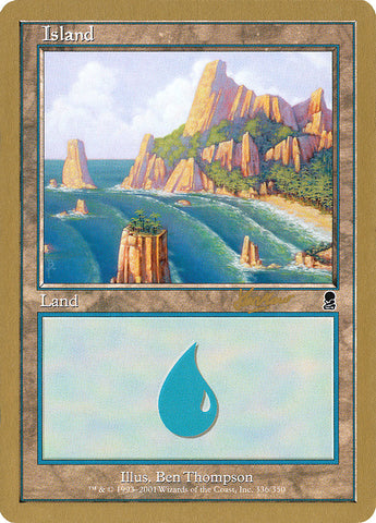 Island (shh336a) (Sim Han How) [World Championship Decks 2002]