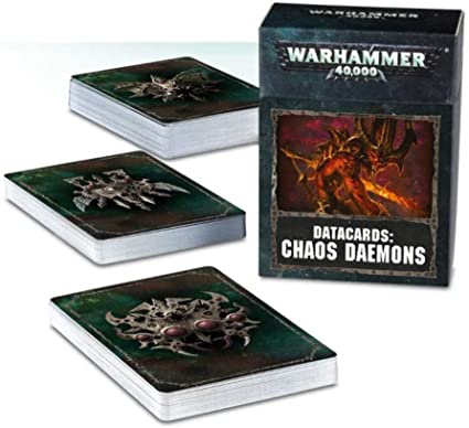 Warhammer 40k - Chaos Daemons - Datacards