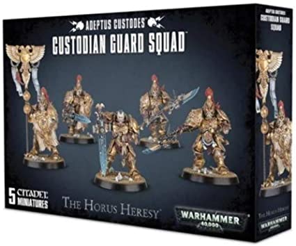 Warhammer 40k - Adeptus Custodes - Custodian Guard Squad