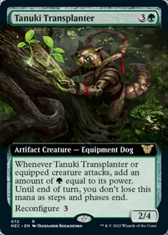 Tanuki Transplanter (Extended) [Kamigawa: Neon Dynasty Commander]