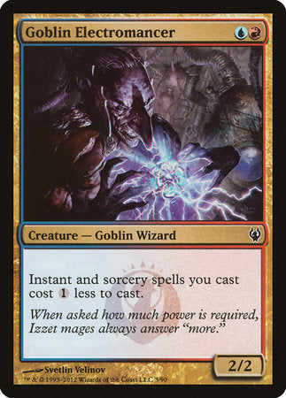 Goblin Electromancer [Duel Decks: Izzet vs. Golgari]