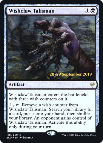 Wishclaw Talisman  [Throne of Eldraine Prerelease Promos]