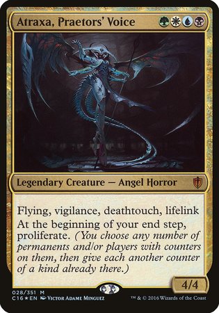 Atraxa, Praetors' Voice (Commander 2016) [Commander 2016 Oversized]