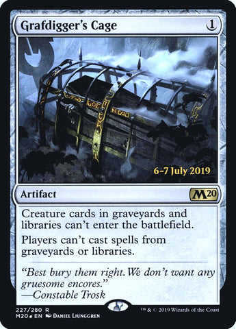 Grafdigger's Cage  [Core Set 2020 Prerelease Promos]