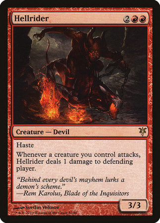 Hellrider [Duel Decks: Sorin vs. Tibalt]