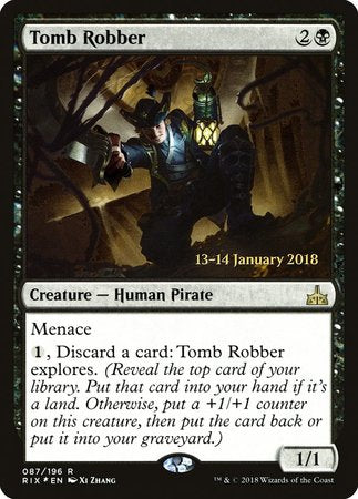 Tomb Robber [Rivals of Ixalan Promos]