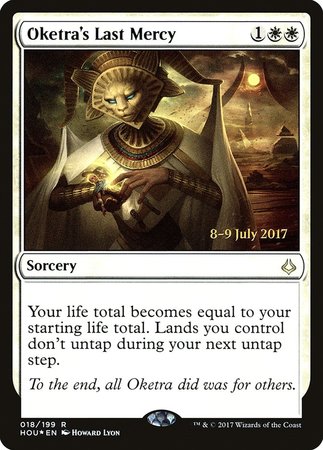 Oketra's Last Mercy [Hour of Devastation Promos]