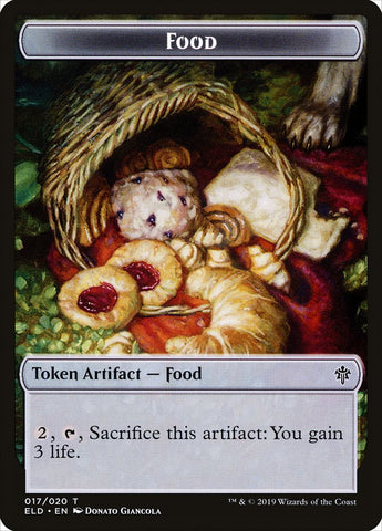 Food (017/020) [Throne of Eldraine Tokens]