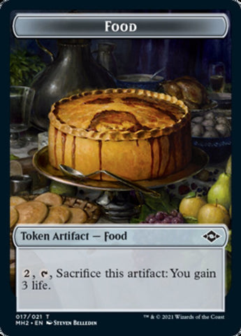 Food Token (#17) [Modern Horizons 2 Tokens]