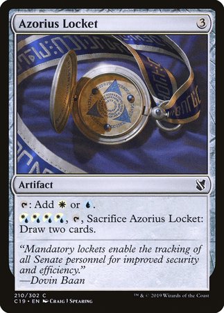 Azorius Locket [Commander 2019]