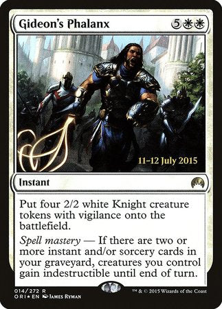 Gideon's Phalanx [Magic Origins Promos]