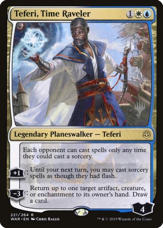 Teferi, Time Raveler [War of the Spark Promos]