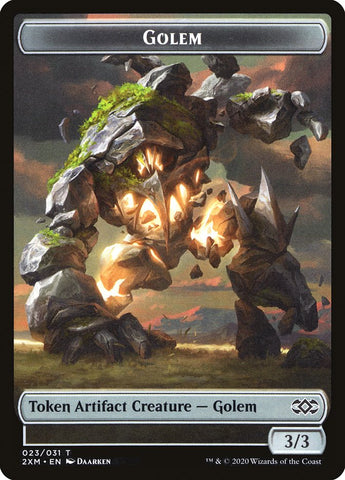 Golem Token [Double Masters]