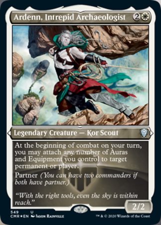 Ardenn, Intrepid Archaeologist (Foil Etched) [Commander Legends]