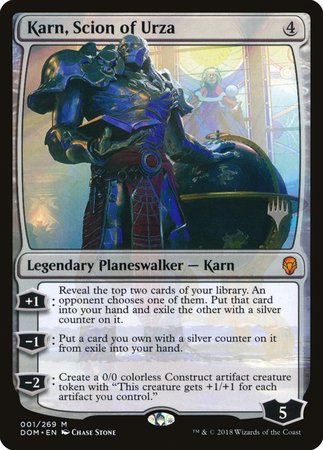 Karn, Scion of Urza [Dominaria Promos]