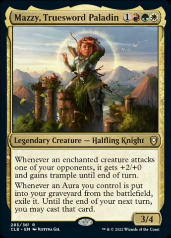 Mazzy, Truesword Paladin [Commander Legends: Battle for Baldur's Gate]